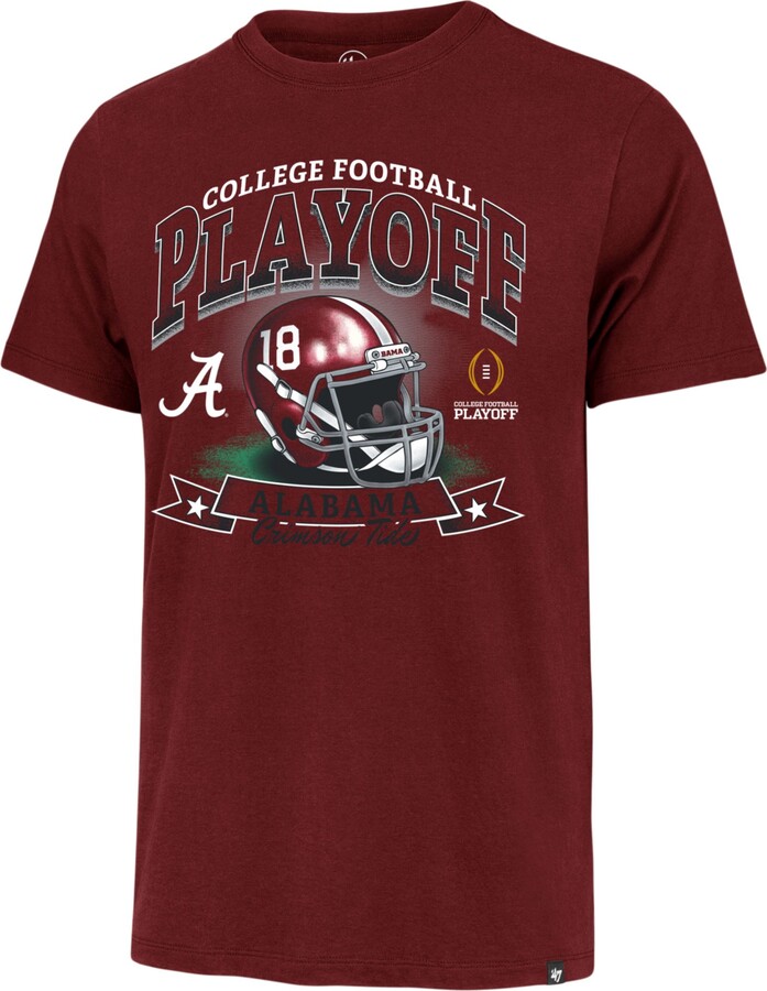 '47 Adult 2025-26 College Football Playoff Participant Alabama Crimson Tide T-Shirt, Men's, Small, Red