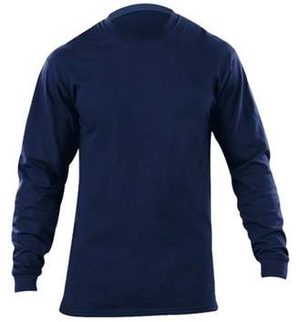 5.11 Tactical Station Wear Long Sleeve Tee, Fire Navy