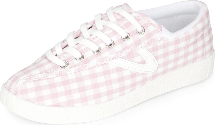 pink gingham tretorns
