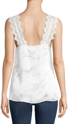 CAMI NYC Chelsea Charmeuse Lace Cami