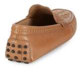 Thumbnail for your product : Tod's Leather Perforated Moccassins