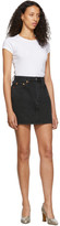 Thumbnail for your product : RE/DONE Black Denim 60s Miniskirt