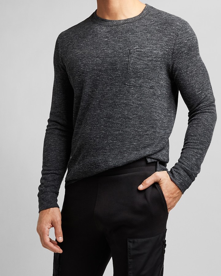 express waffle long sleeve