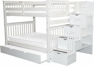 Bunk Beds With Trundle The World, Full Over Full Bunk Bed With Trundle