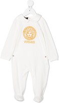 Thumbnail for your product : Versace Children Embroidered Logo Babygrow