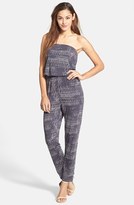 Thumbnail for your product : Nordstrom FELICITY & COCO Print Jersey Jumpsuit Exclusive) (Regular & Petite)