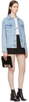 Thumbnail for your product : MSGM Yellow Ruffled Side Buttons Miniskirt