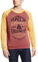 Thumbnail for your product : Matix Clothing Company Men's Crafted Raglan Long-Sleeve Crew-Neck Sweatshirt