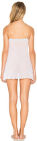 Thumbnail for your product : Only Hearts Tulle With Lace Chemise in White