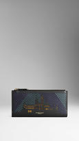 Thumbnail for your product : Burberry London Motif Travel Wallet