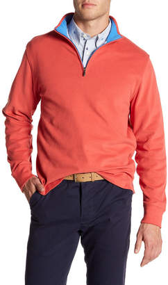 Brooks Brothers Cotton Jersey Half Zip Pullover
