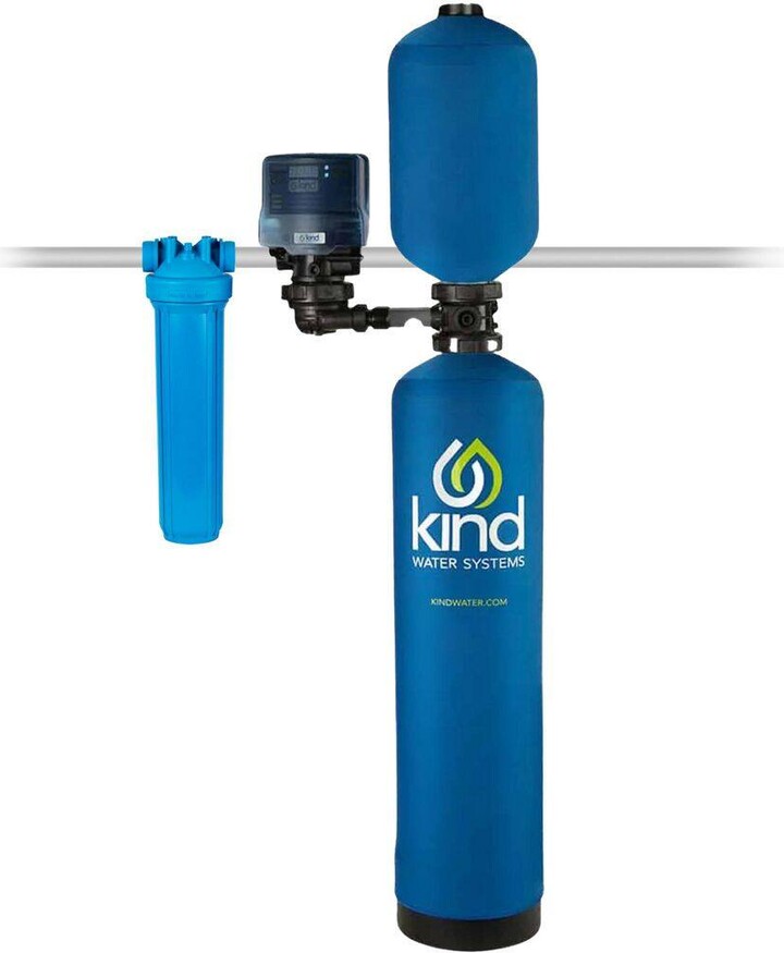 Kind Whole House Well Water Filtration and Salt-Based Water Softener Combo