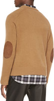 Thumbnail for your product : Vince Lux Cashmere-Wool Sweater, Brown
