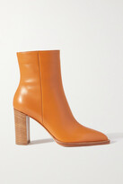 Thumbnail for your product : Gianvito Rossi River 85 Leather Ankle Boots