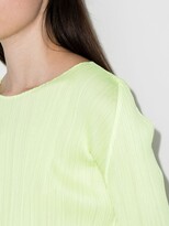 Thumbnail for your product : Pleats Please Issey Miyake Pleated Short-Sleeves Midi Dress