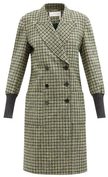 Green Check Coat | Shop the world's largest collection of fashion 