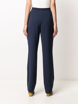 Thumbnail for your product : Gianfranco Ferré Pre-Owned 1990s High-Waisted Flared Trousers