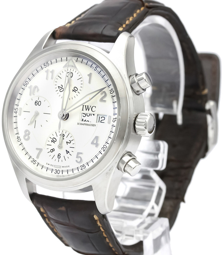 IW370623 IWC Pilots Spitfire Silver/Leather Ø39 mm USED € 3.860