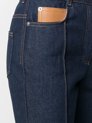 Paco Rabanne Bootcut Panelled Jeans
