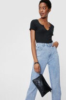 Thumbnail for your product : Nasty Gal Womens Faux Leather Quilted Crossbody Bag