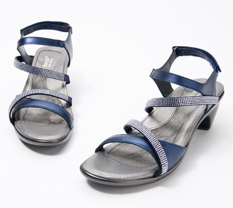 naot blue sandals
