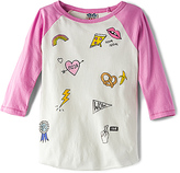 Thumbnail for your product : Junk Food Clothing Emoji Stickers Raglan Tee