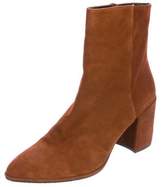 Thumbnail for your product : Stuart Weitzman Suede Ankle Boots