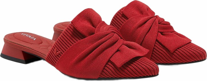 VIVAIA Pointed-Toe Knot Sandals
