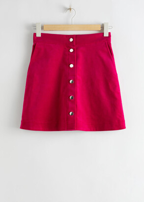 And other stories Corduroy Mini Skirt