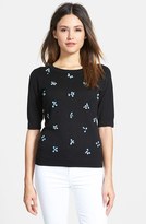 Thumbnail for your product : Classiques Entier Embellished Cashmere & Silk Sweater (Regular & Petite)