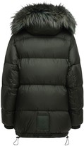 Thumbnail for your product : Mr & Mrs Italy Nylon Down Jacket W/ Fur Trim