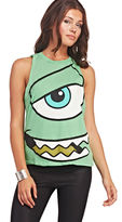 Thumbnail for your product : Wet Seal Monsters, Inc.TM Mike Face Tank