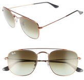 Thumbnail for your product : Ray-Ban Women's Icons 54Mm Aviator Sunglasses - Green/ Brown