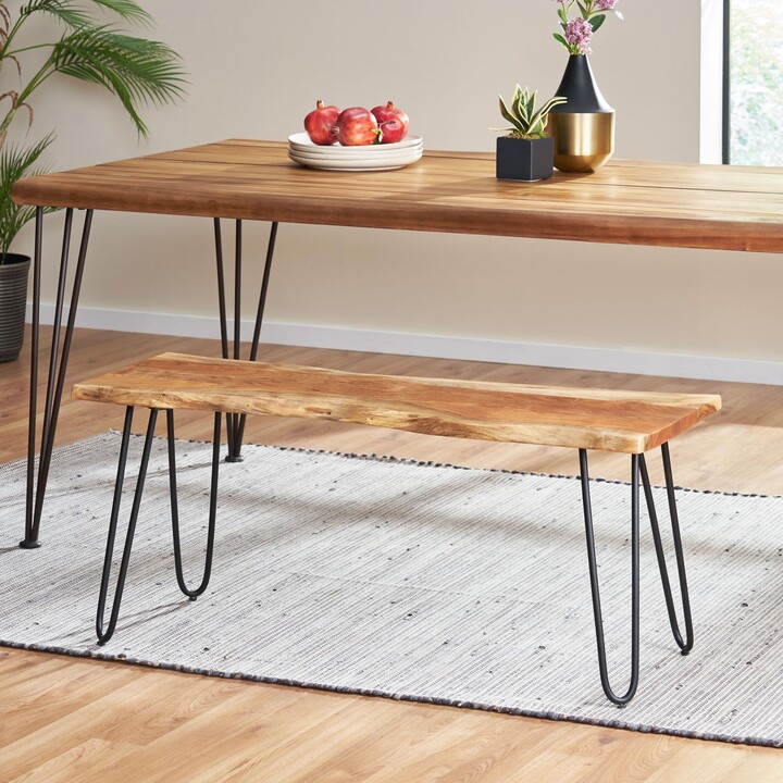 Merax 42 Inch Wood Dining Bench