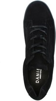 Thumbnail for your product : Daniel Geneve Black Suede Flatform Trainers