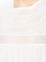Thumbnail for your product : Sea lace detail T-shirt