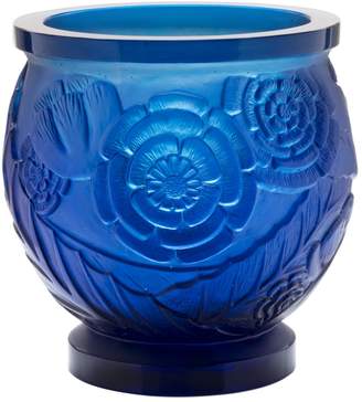 Daum Da Empreinte Blue Med Vase