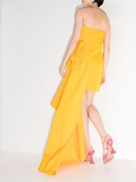 Thumbnail for your product : Carolina Herrera Bow-Detail Asymmetric Gown