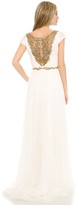 Thumbnail for your product : Marchesa Silk Chiffon Grecian Gown