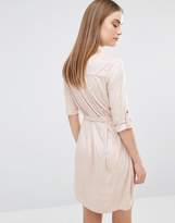 Thumbnail for your product : AX Paris Suedette Shirt Dress