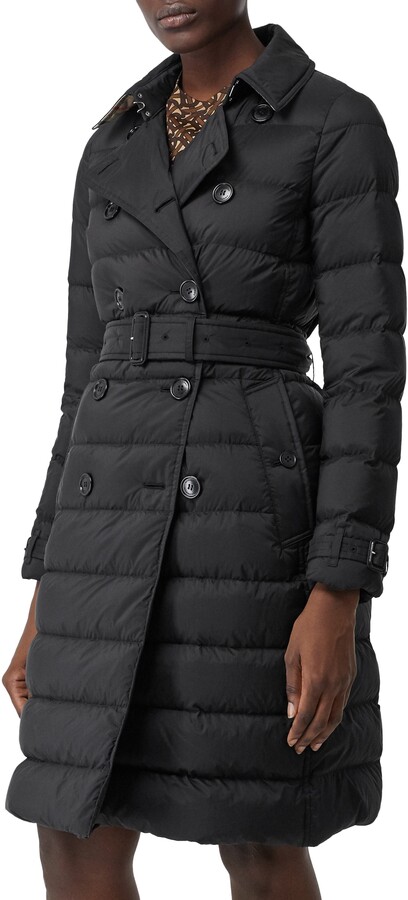 Burberry Arniston Double Breasted Puffer Coat - ShopStyle