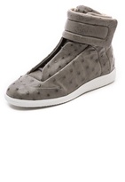 Thumbnail for your product : Maison Martin Margiela 7812 Maison Martin Margiela Ostrich Leather Sneakers