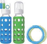 Thumbnail for your product : Green Baby Lifefactory 9 oz Baby Bundle- Ocean & Grass Green
