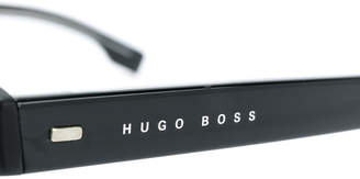 HUGO BOSS rounded frame sunglasses