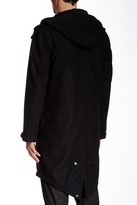 Thumbnail for your product : Ben Sherman Wool Blend Parka with Faux Fur Trim