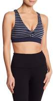 Thumbnail for your product : Splendid Stripe Twisted Sports Bra