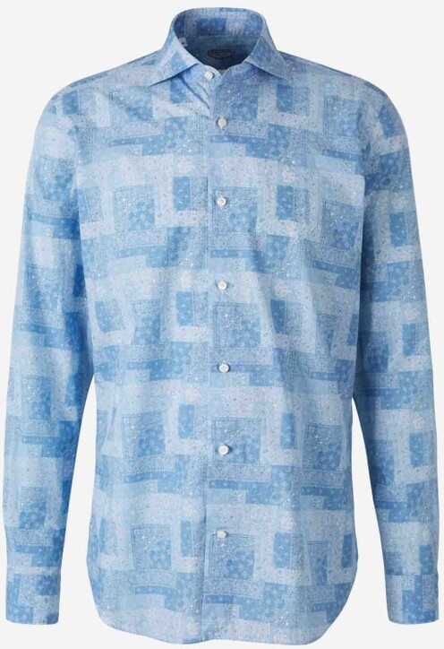 Vincenzo Di Ruggiero Paisley Poplin Shirt