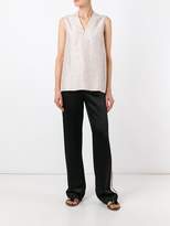Thumbnail for your product : Lanvin sleeveless lamé top