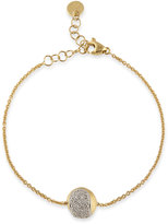 Thumbnail for your product : Marco Bicego Tennis 18K Gold Pavé Diamond Ball Station Bracelet