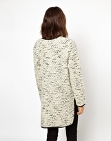 Thumbnail for your product : ASOS Light Weight Coat With Stepped Hem